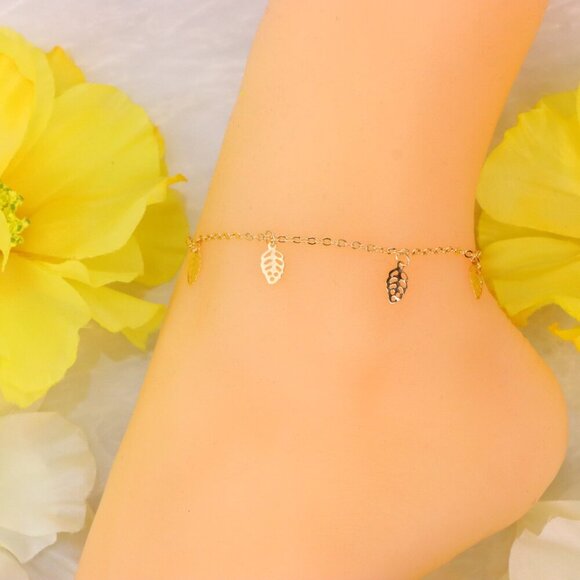 "Minimalist Anklet, Sleek & Modern Design, Women’s Fashion, YC110263-A - Picture 9 of 10